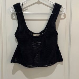 NWT knit crop top